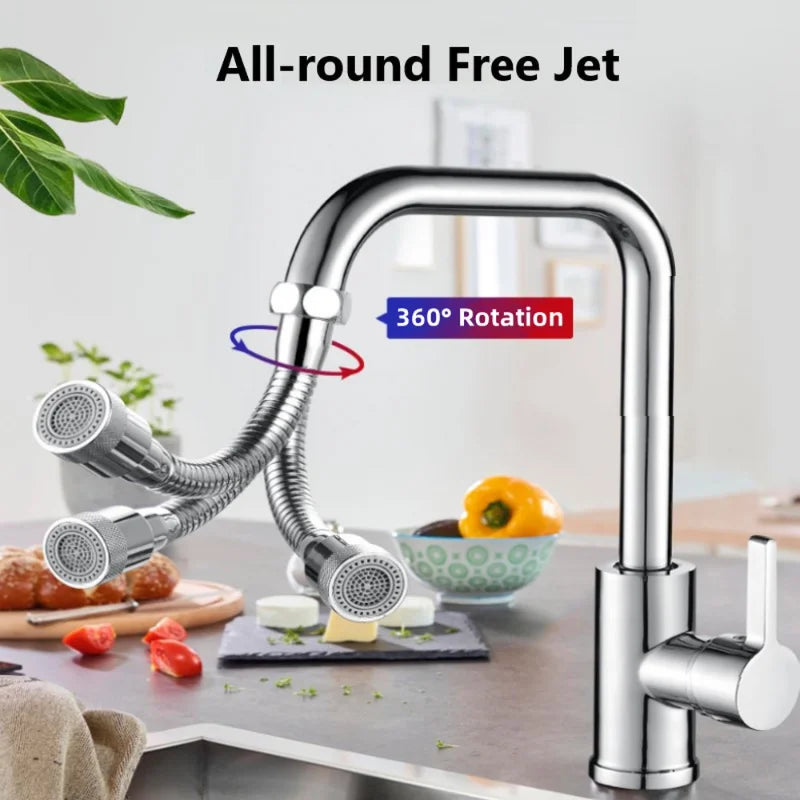 Stainless Steel 360° Universal Faucet 